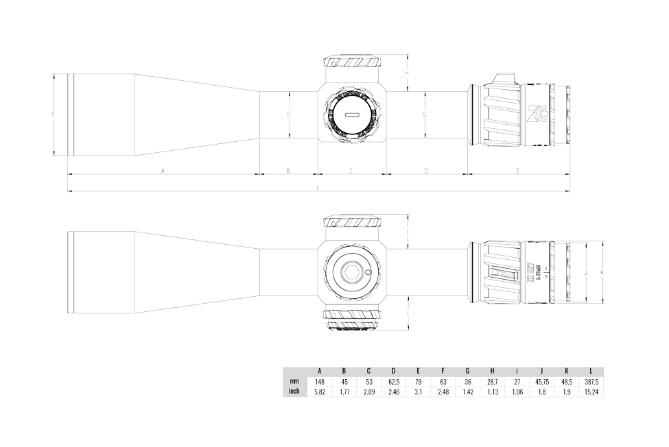  Zero Compromise Optic (ZCO) 5-27x56 FFP 10MIL MPCT2X CCW Rifle Scope