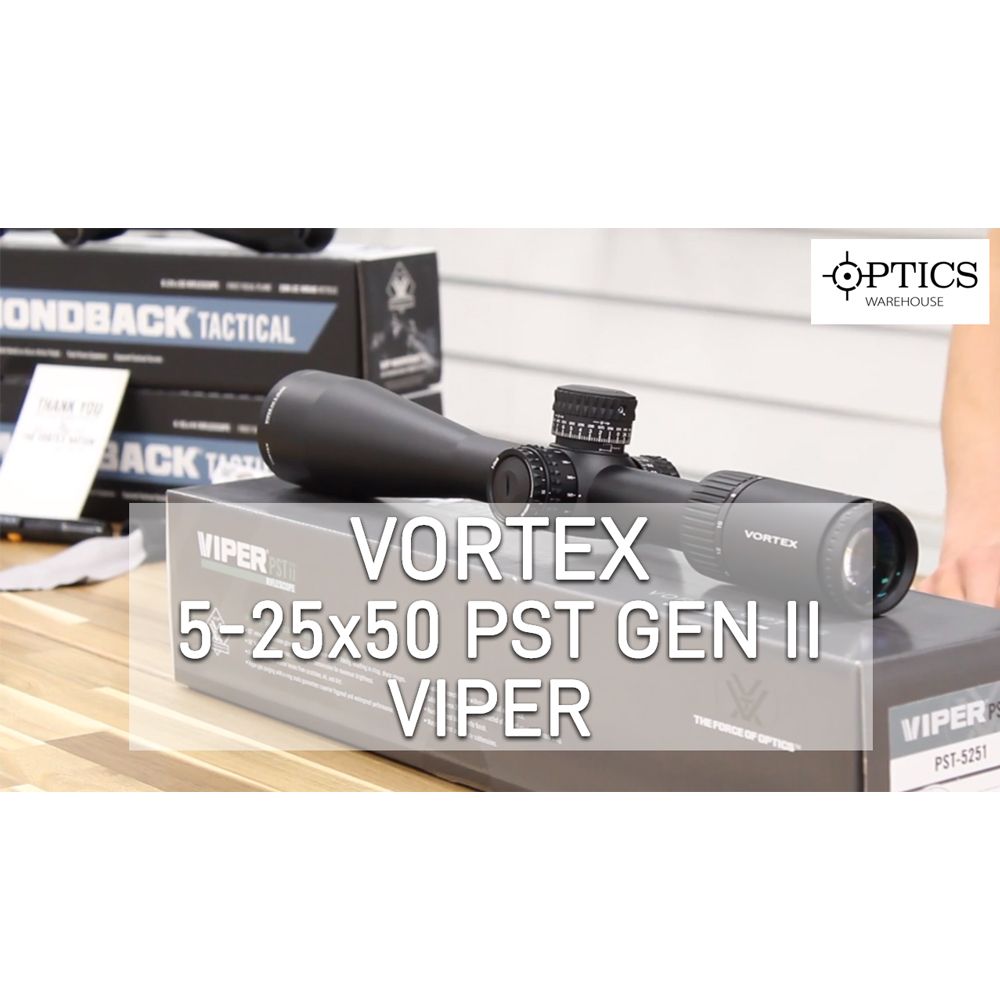 QuickFire Review Vortex 525×50 PST GEN II Viper Riflescope