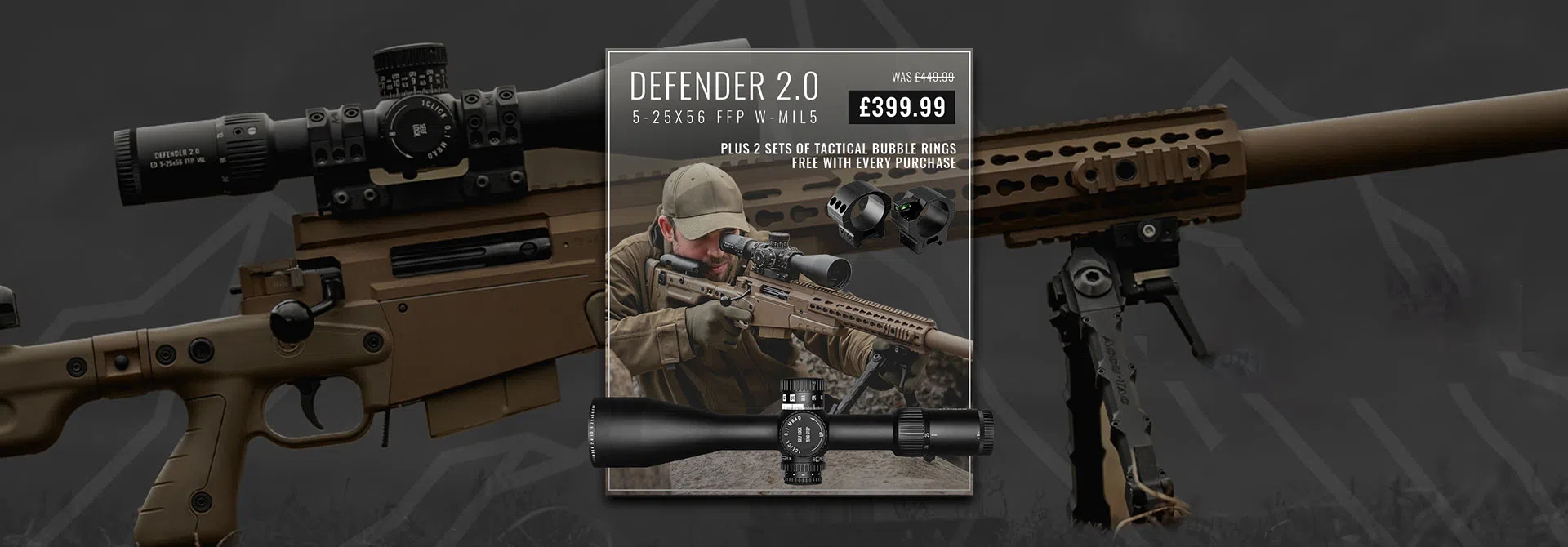 Wulf Defender with 2 x free rungs