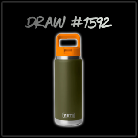 WIN A: YETI Rambler 26oz C Straw Bottle – Olive / King Crab