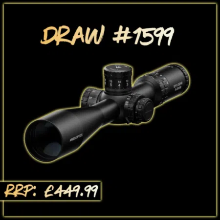 WIN A: Arken Optics EP5 GENII 5-25x56 FFP IR TOR 0.1MIL 34mm Rifle Scope