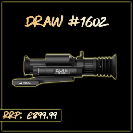 WIN A: DNT Optics ZULUS HD ZHD520R V2 5-20X Digital Night Vision Scope With LRF And Ballistic Calculator