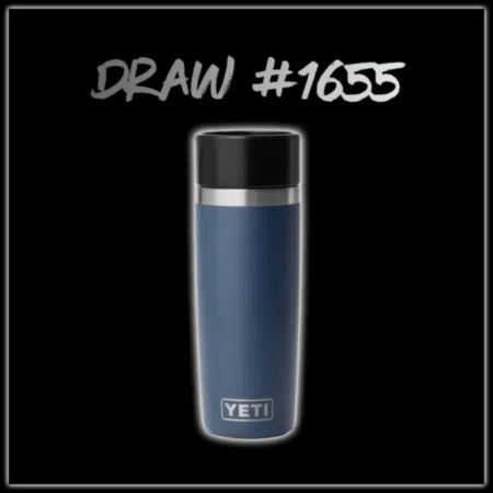 WIN A: YETI Rambler 16 Oz Travel Bottle Navy