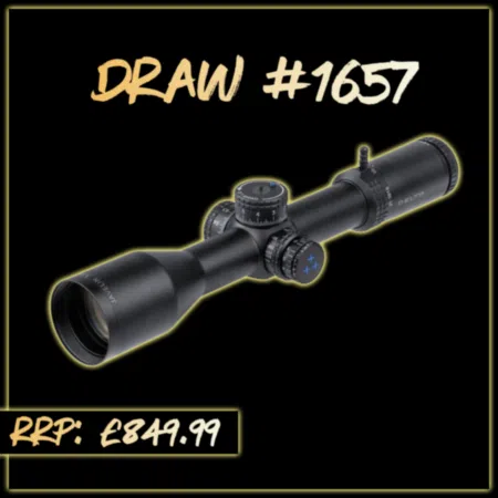WIN A: Delta Optics Javelin 3.5-21x50 FFP IR MKR-2 0.1MRAD 34mm Rifle Scope