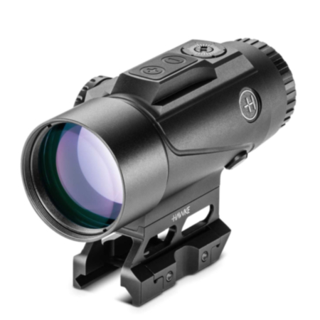 Hawke Optics 6x36 Prism Sight with 5.56 BDC Dot Reticle - Supplied with Low & High Weaver Mount