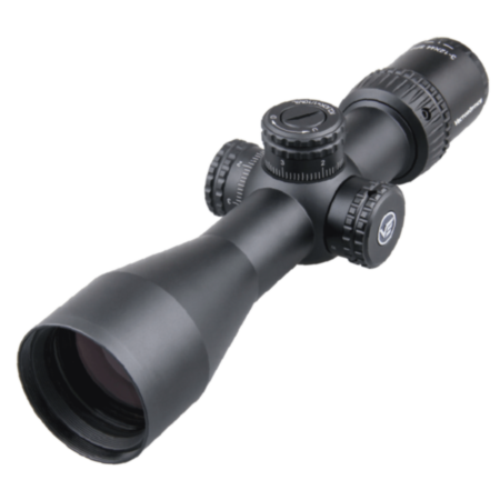 Vector Optics Veyron 3-12x44 SFP Non-Illuminated MPR-MPR 0.1 MRAD Side Focus Super Compact 30mm Rifle Scope - Free Weaver/Picatinny Mounts Included