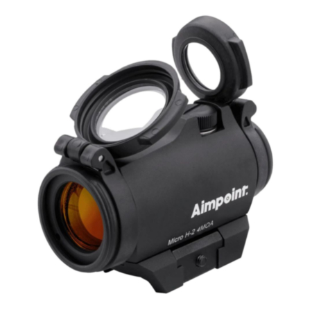 Aimpoint Micro H-2 4 MOA Red Dot Reflex Sight w/ Standard Mount for Weaver/Picatinny