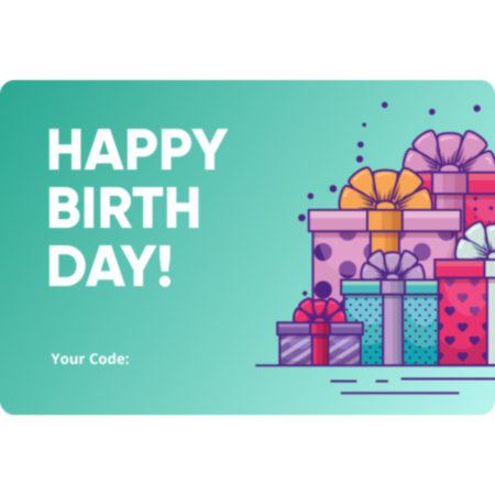 Optics Warehouse Birthday Gift Card