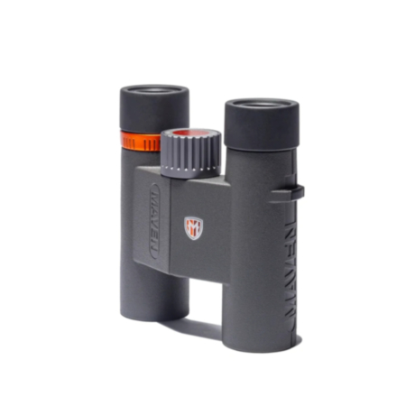 Maven Optics C2 10x28 Binoculars in Standard Grey / Orange