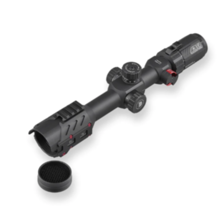 Discovery Optics HS 4-16X44 Non-Illuminated SFAI FFP 1/4 MOA Rifle Scope - Free 9-11mm Dovetail Mounts Included