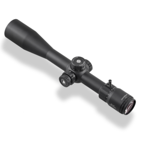 Discovery Optics ED LHT 4-20x44 FFP Illuminated 1/8 MOA Side Focus Zero Stop Locking Turret Target Shooting Rifle Scope