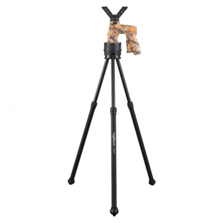 Fiery Deer Gen 6 Quick Deploy Trigger Operated Rifle Shooting Tripod - 100cm /190cm Height Adjustment