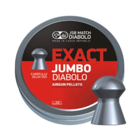 JSB Match Diabolo Exact Jumbo .22 5.52mm Pellets - 500 Pack