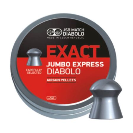 JSB Match Diabolo Exact Jumbo Express .22 5.52mm Pellets - 500 Pack