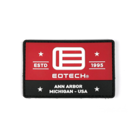 EOTech Estd 1995 Logo Velcro Patch - Black/White/Red