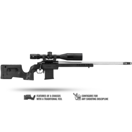 MDT XRS CZ455 RF Tactical Sporting Chassis System R/H - Cerakote Black