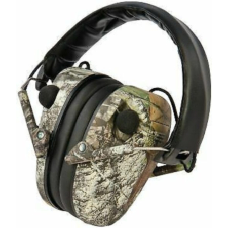 Caldwell E-Max Low Profile Electronic Hearing Protection – Mossy Oak Break Up 85dB