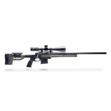 MDT Oryx Savage Axis Short Action Right Hand AICS Rifle Stock - Black/OD Green