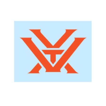 Vortex Logo Small Window Decal - Blaze