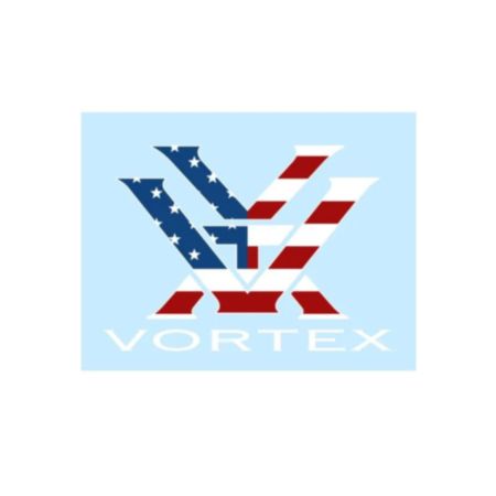 Vortex Stars and Stripes Logo Decal - Red White Blue