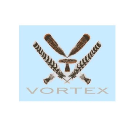 Vortex Camo Logo Decal - Green Camo