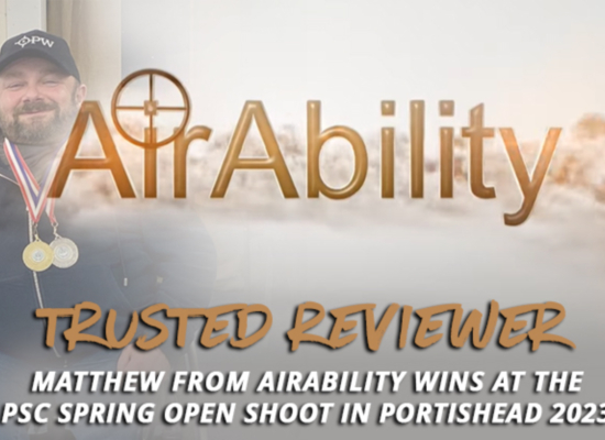 Trusted Reviewer: Matthew Gleaves of AirAbility wins at the PSC Spring Open Shoot in Portishead 2023