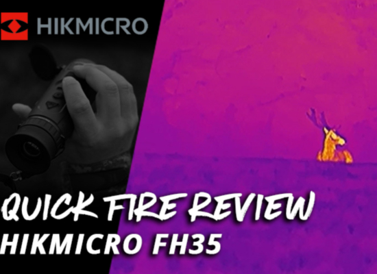 QUICK FIRE REVIEW: HIKMICRO Falcon FH35 35mm 384x288 12µm 20mk Hand Held Thermal Imager Monocular 
