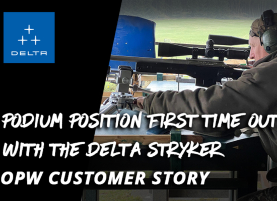 Podium position first time out with the Delta Stryker
