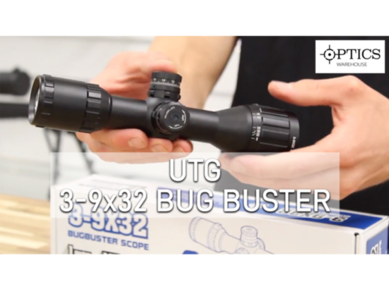 Quick-Fire Review: UTG 3-9×32 1" AO BugBuster RGB Mil-Dot Riflescope