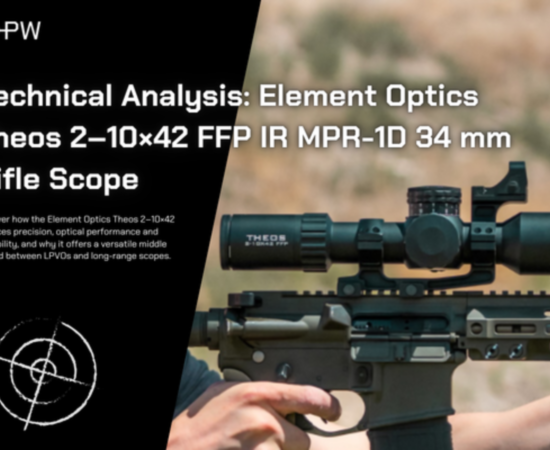 Technical Analysis: Element Optics Theos 2–10×42 FFP IR MPR-1D 34 mm Rifle Scope