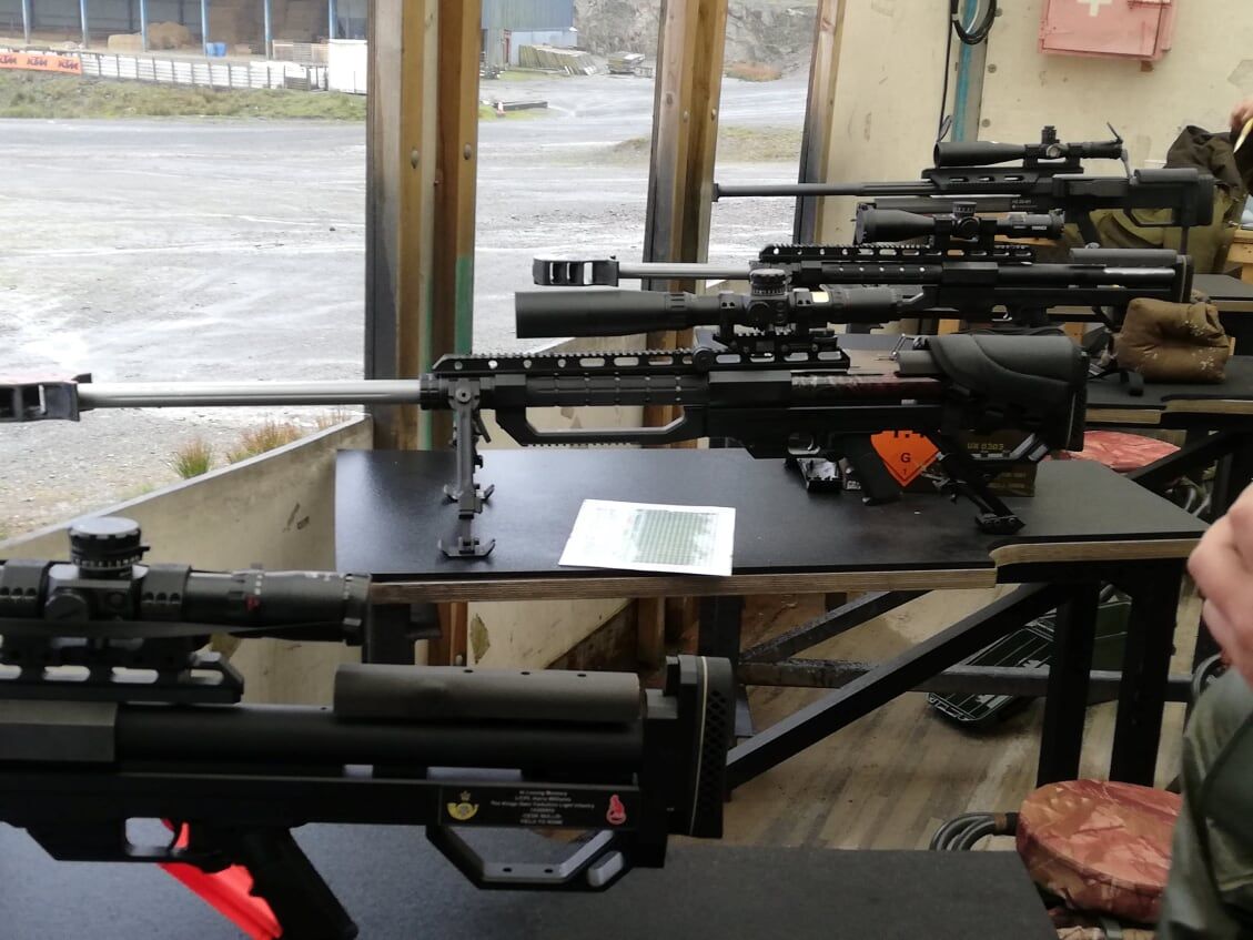 GB .50CAL Team Training Session