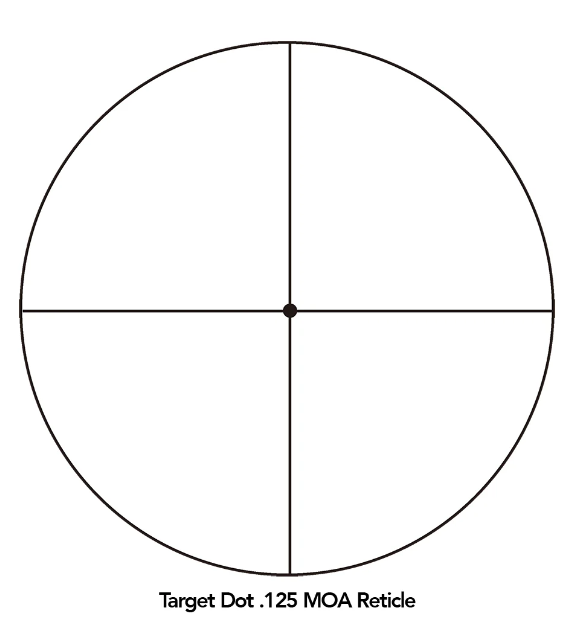 Sightron BRD MOA Reticle Example