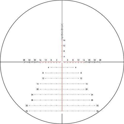 EBR-7D MOA Reticle